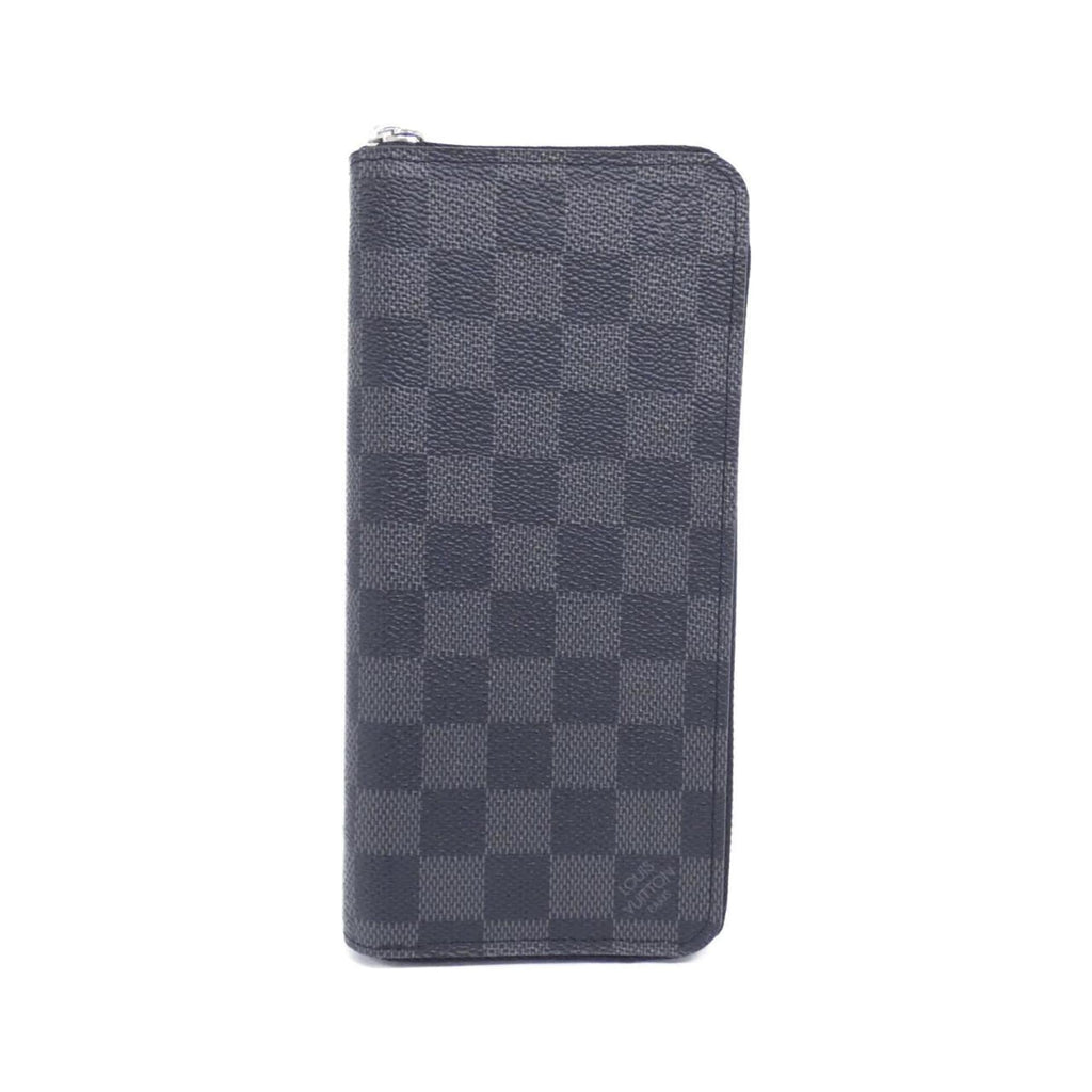 Louis Vuitton Graphite Coated Canvas Long Wallet (Bi-Fold) (Pre-Owned)