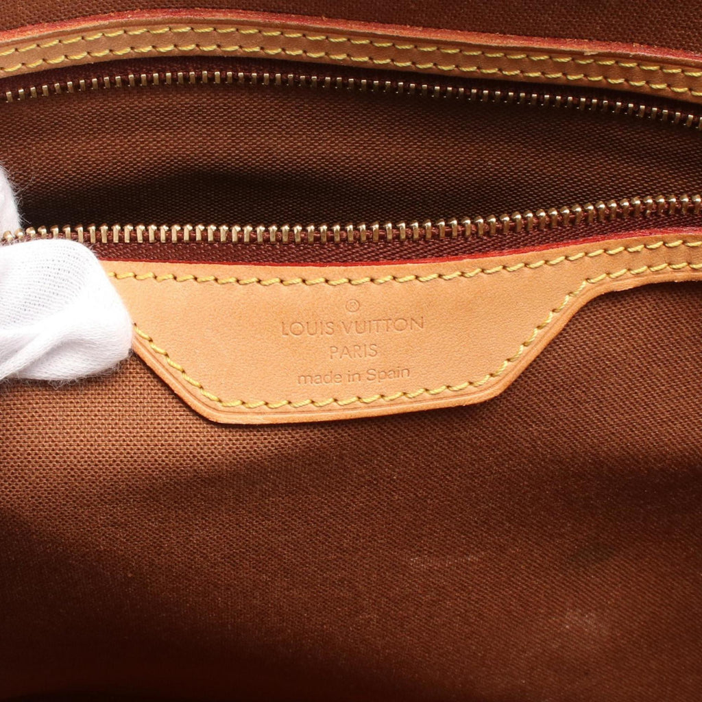 Louis Vuitton Brown Monogram Coated Canvas Shoulder Bag (Pre-Owned)