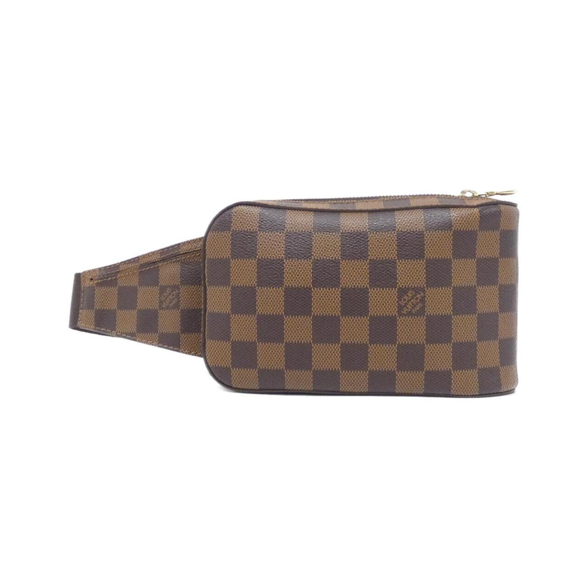 Louis Vuitton Brown Coated Canvas Shoulder Bag (Pre-Owned)