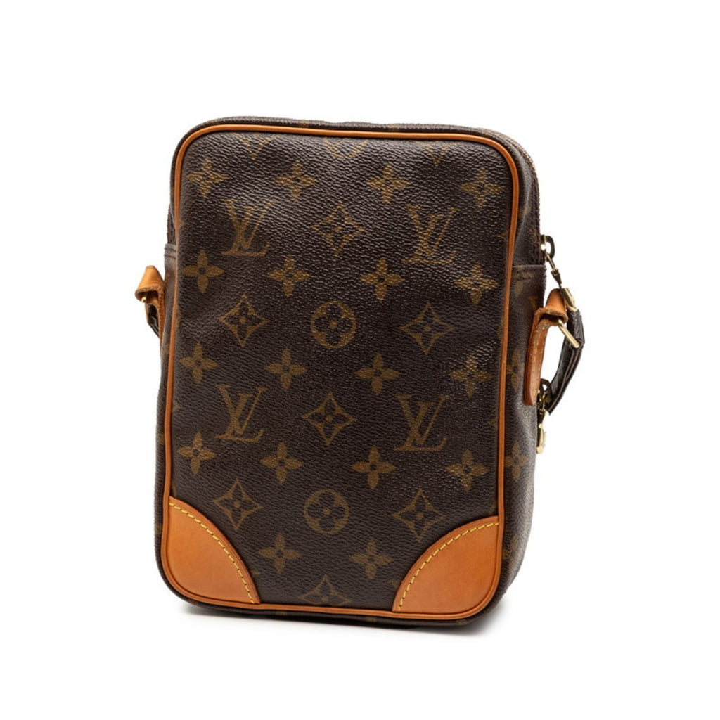 Louis Vuitton Brown Pvc Leather Shoulder Bag (Pre-Owned)