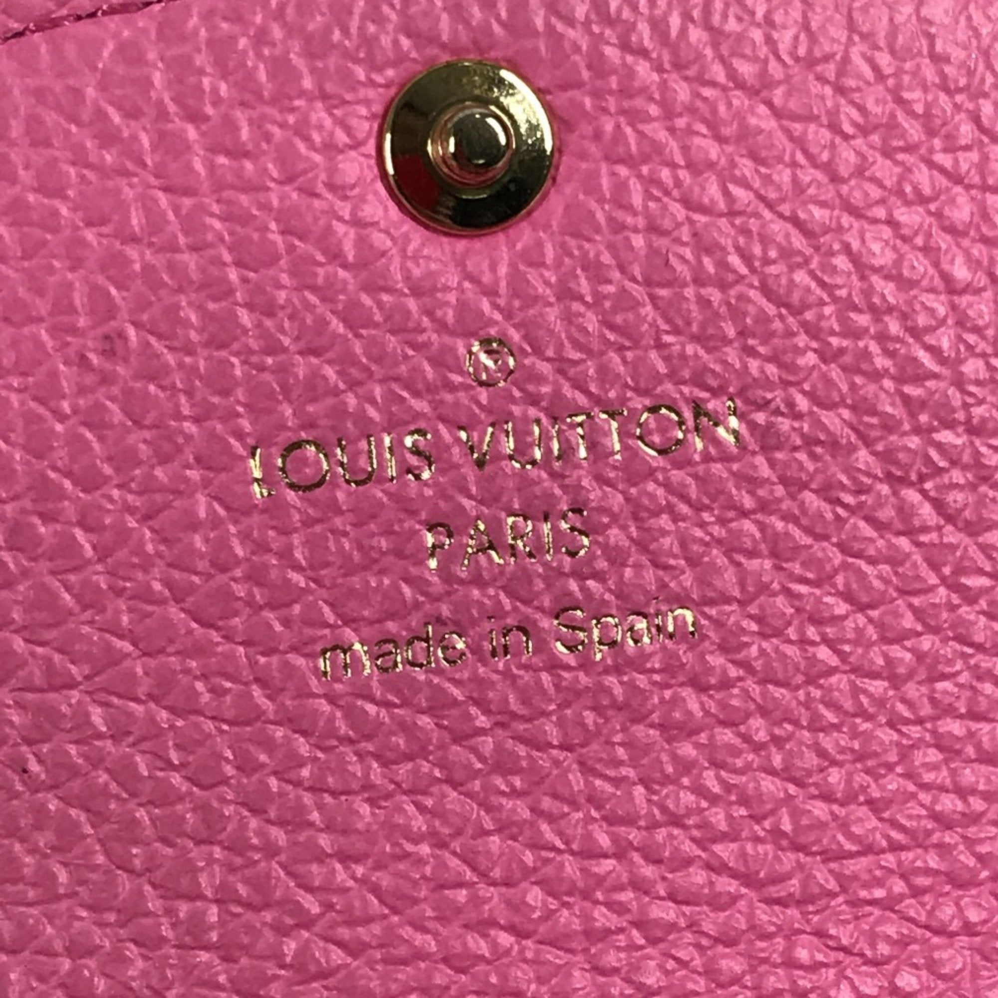 Louis Vuitton Monogram Empreinte Pink Monogram Empreinte Wallet (Bi-Fold) (Pre-Owned)