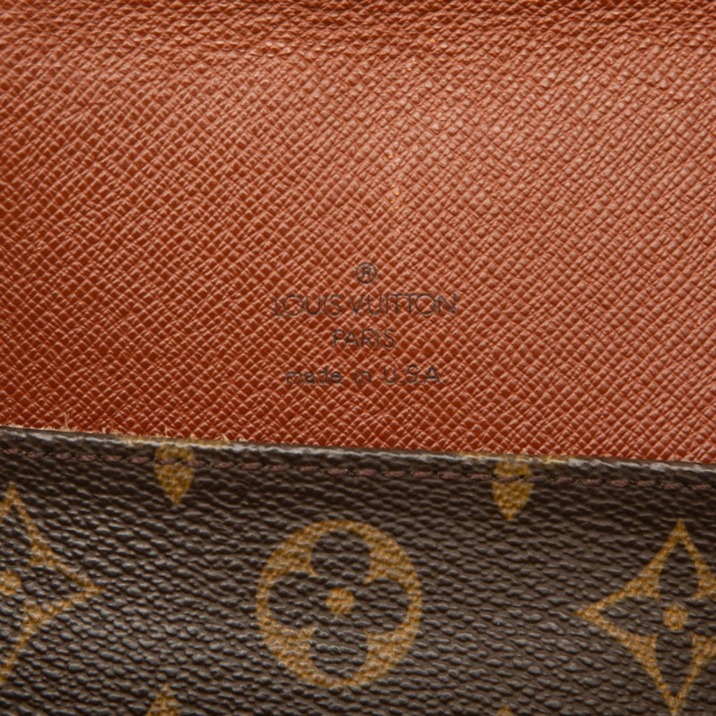 Louis Vuitton Brown Pvc Leather Handbag Shoulder Bag (Pre-Owned)