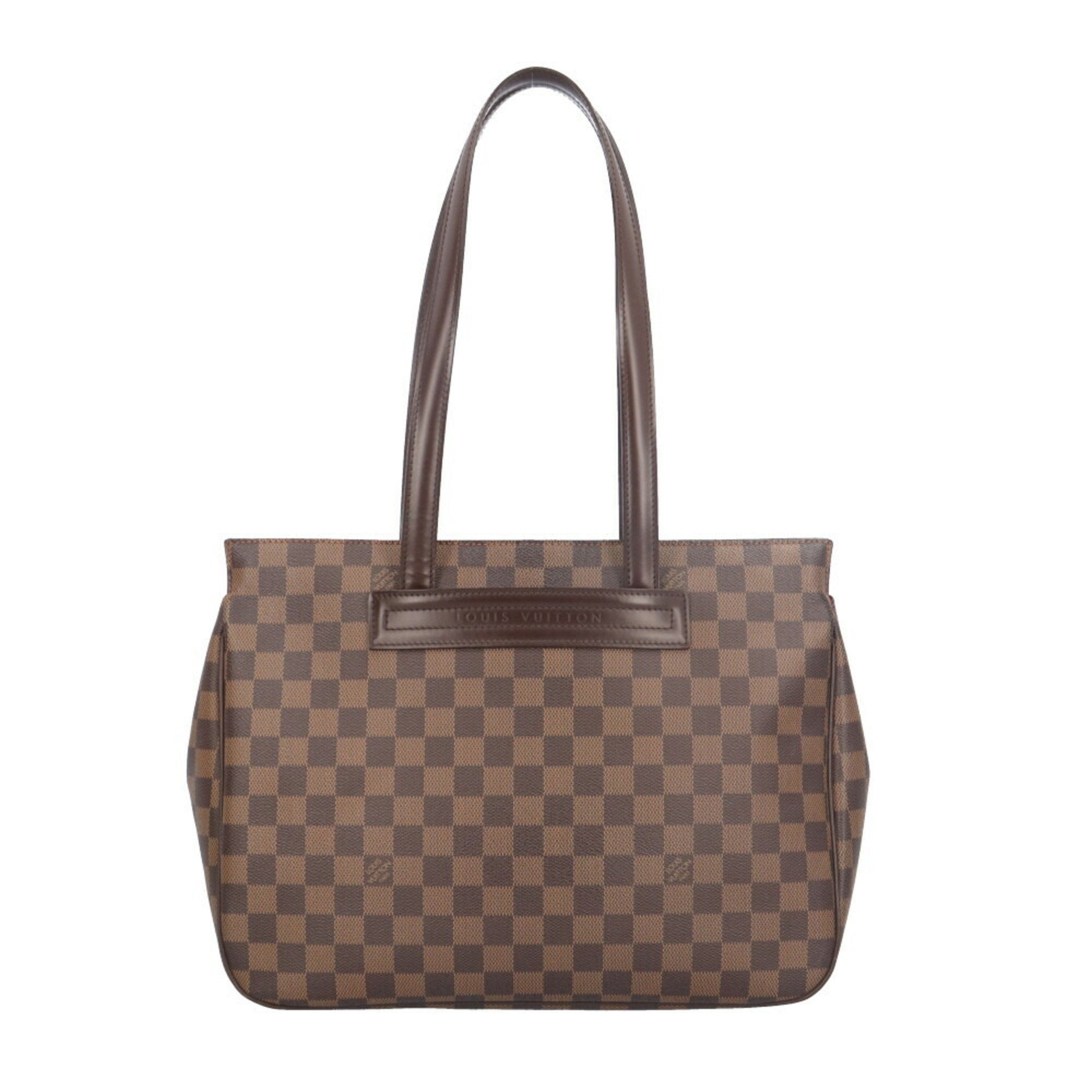 Louis Vuitton Damier Brown Damier Canvas Damier Canvas Tote Bag (Pre-Owned)