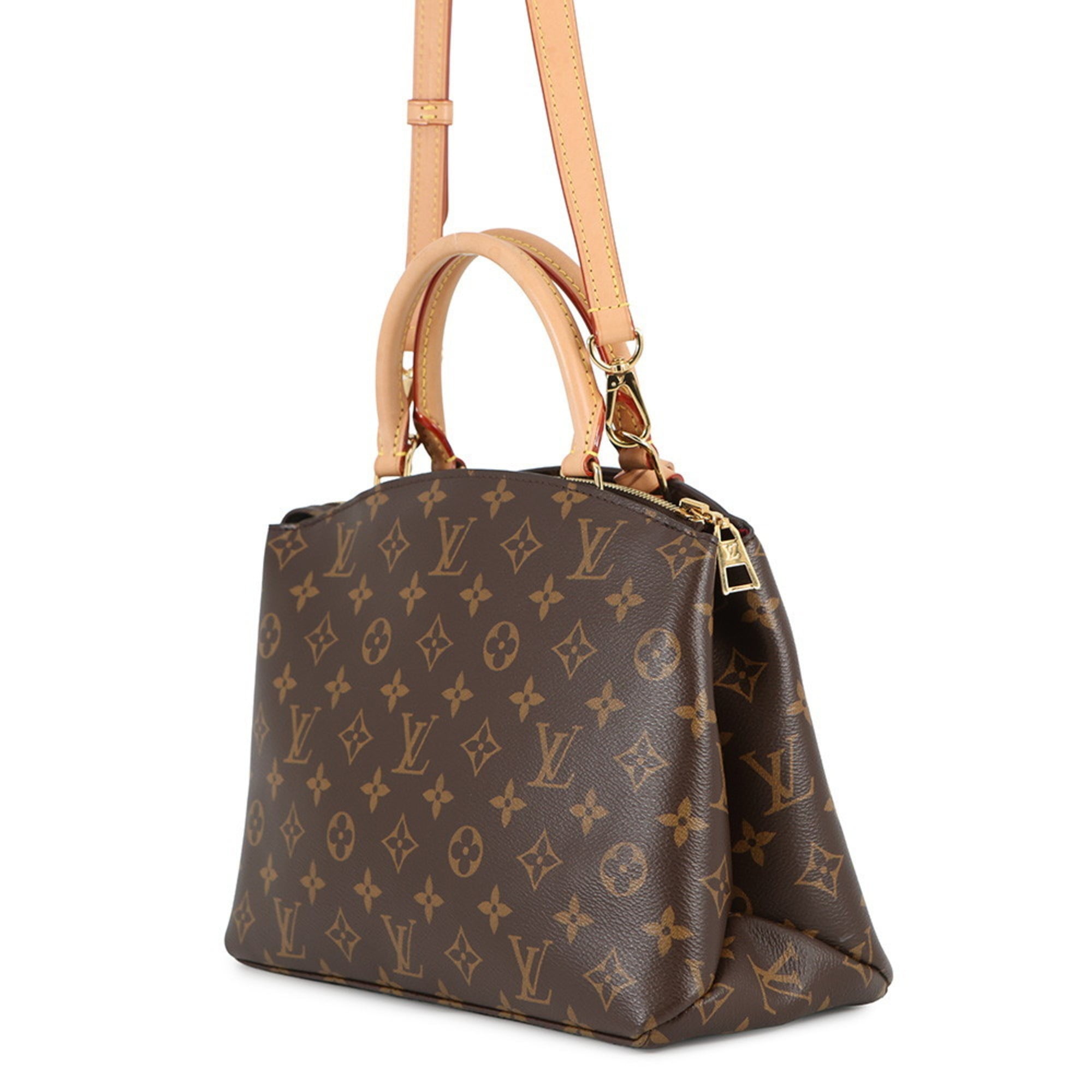Louis Vuitton Bordeaux Monogram Handbag Shoulder Bag (Pre-Owned)