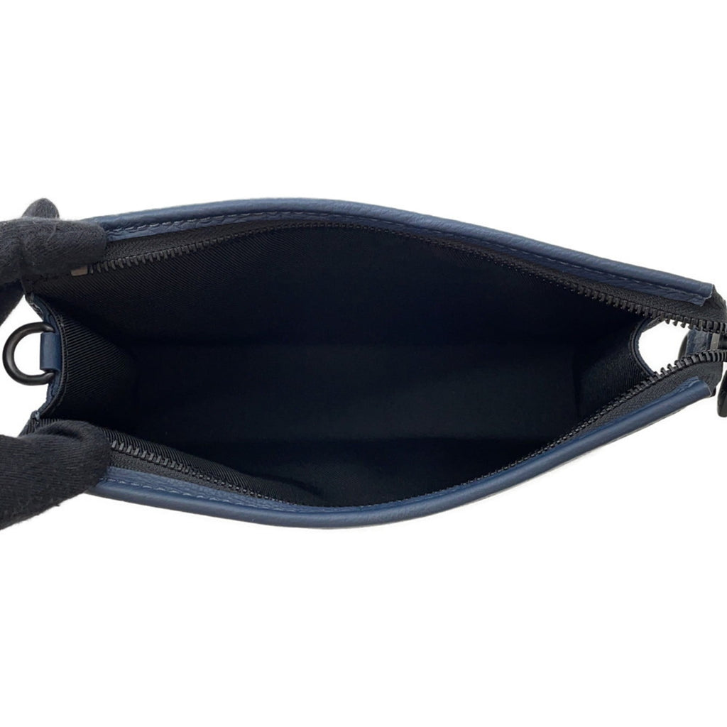 Louis Vuitton Navy White Monogram Shadow Shoulder Bag (Pre-Owned)