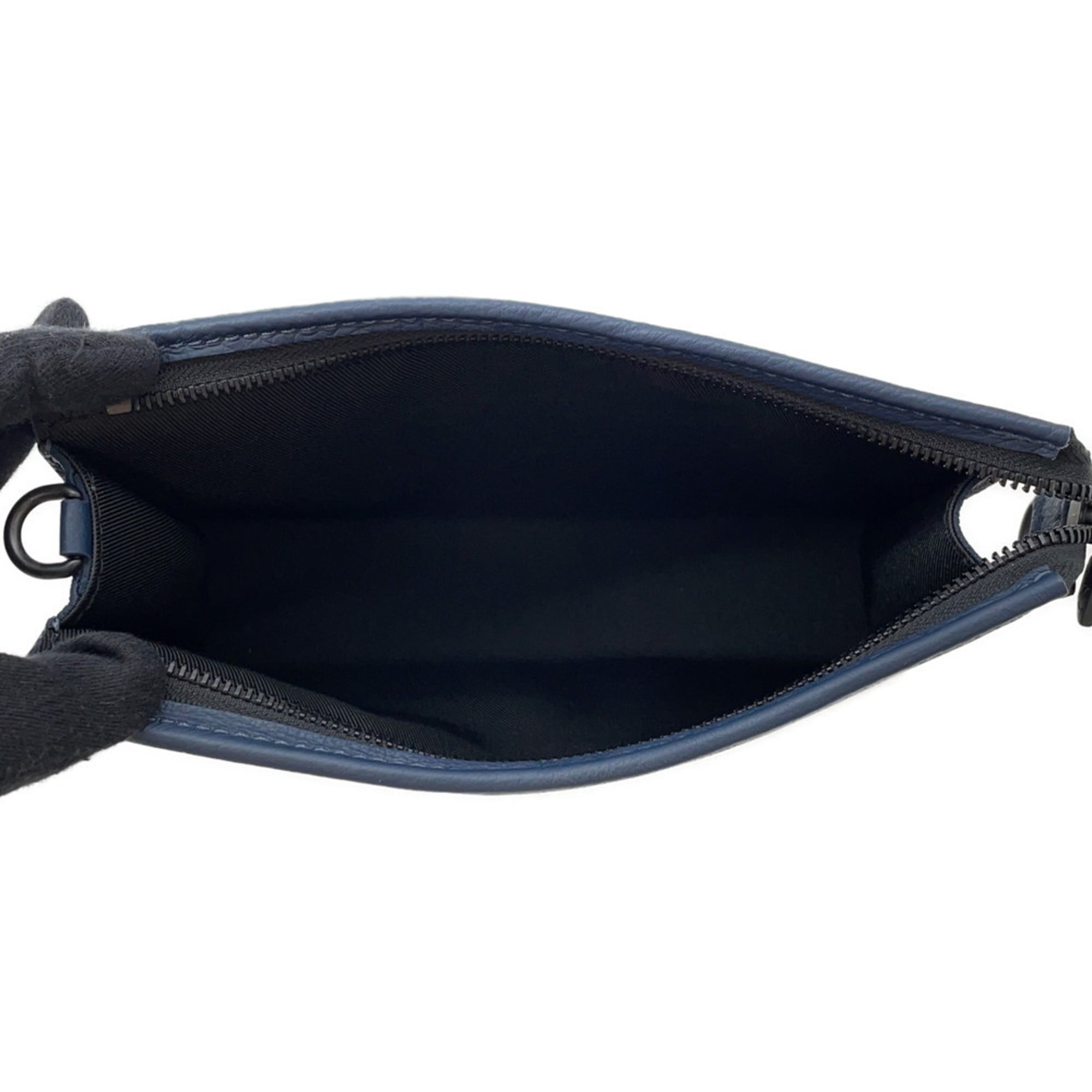 Louis Vuitton Navy White Monogram Shadow Shoulder Bag (Pre-Owned)