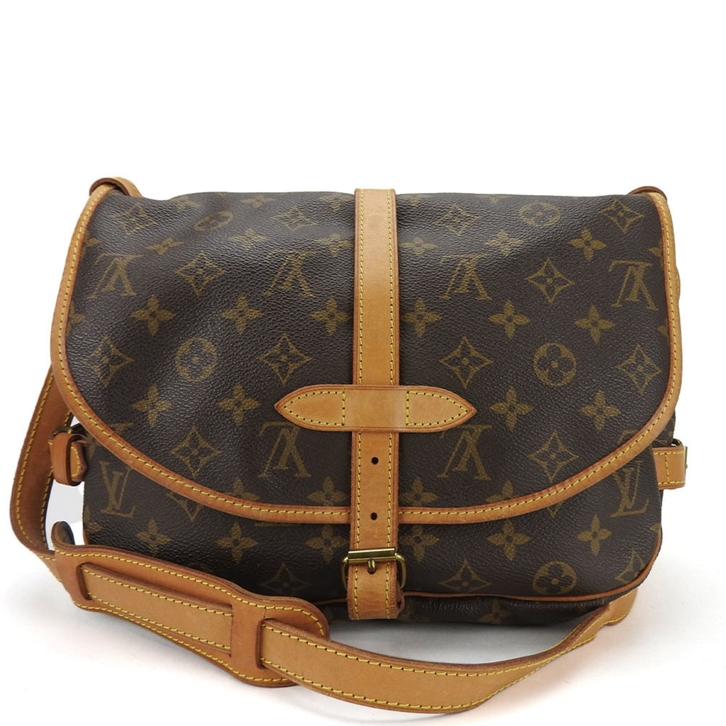 Louis Vuitton Monogram Brown Monogram Shoulder Bag (Pre-Owned)