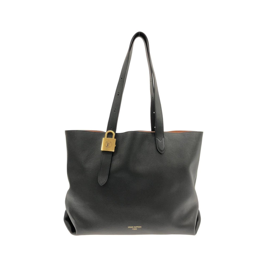 Louis Vuitton Black Leather Handbag (Pre-Owned)