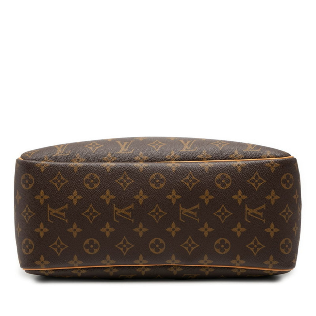 Louis Vuitton Brown Pvc Leather Handbag (Pre-Owned)