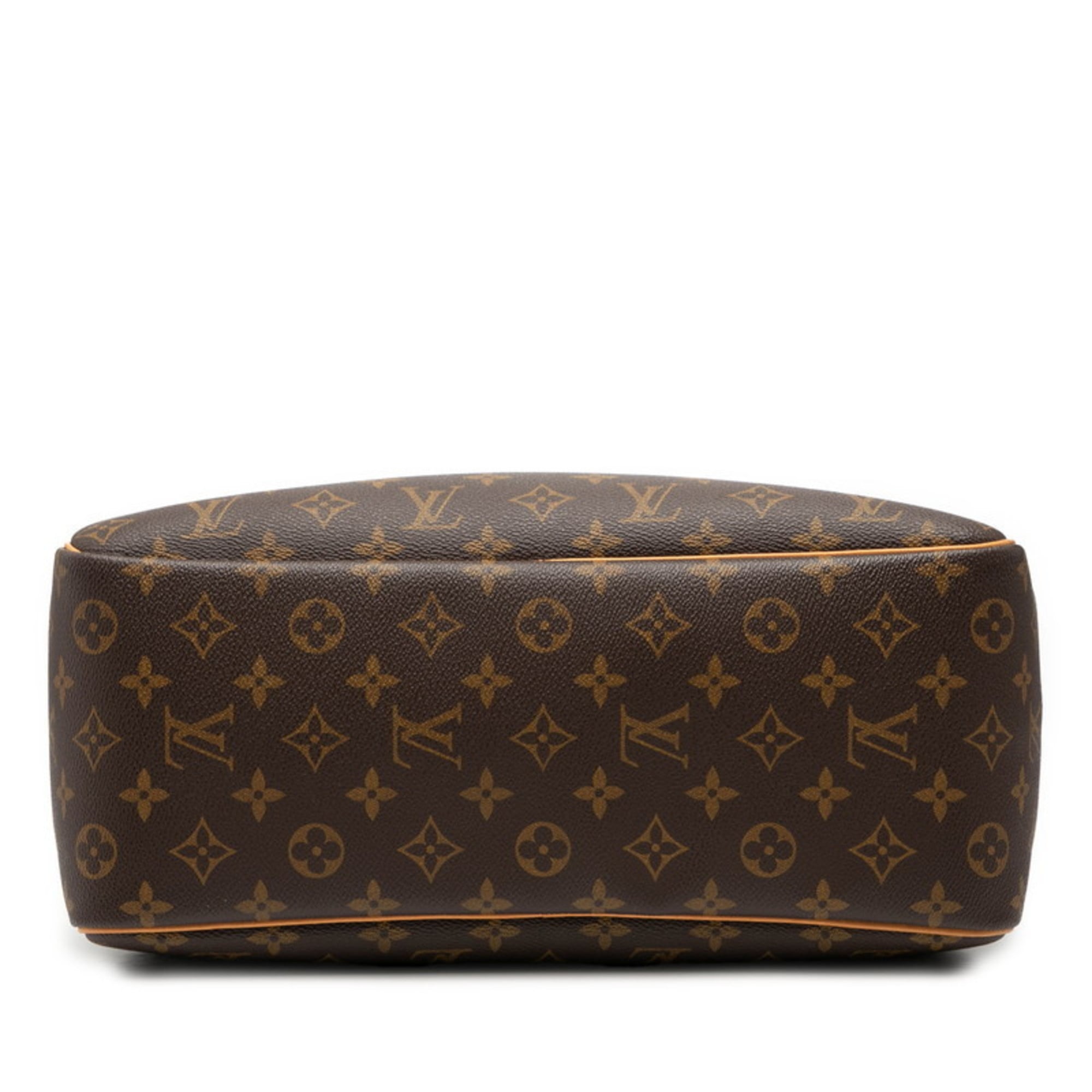 Louis Vuitton Brown Pvc Leather Handbag (Pre-Owned)
