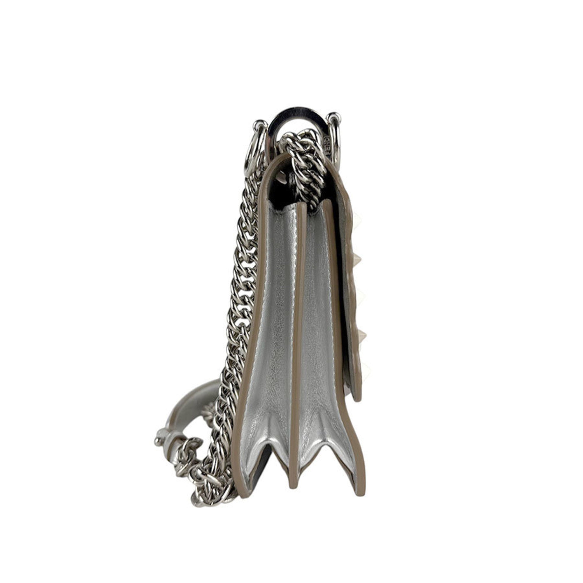 Kan I Bag Pearl Embellished Leather Small