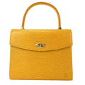 Louis Vuitton Epi Yellow Epi Leather Handbag (Pre-Owned)