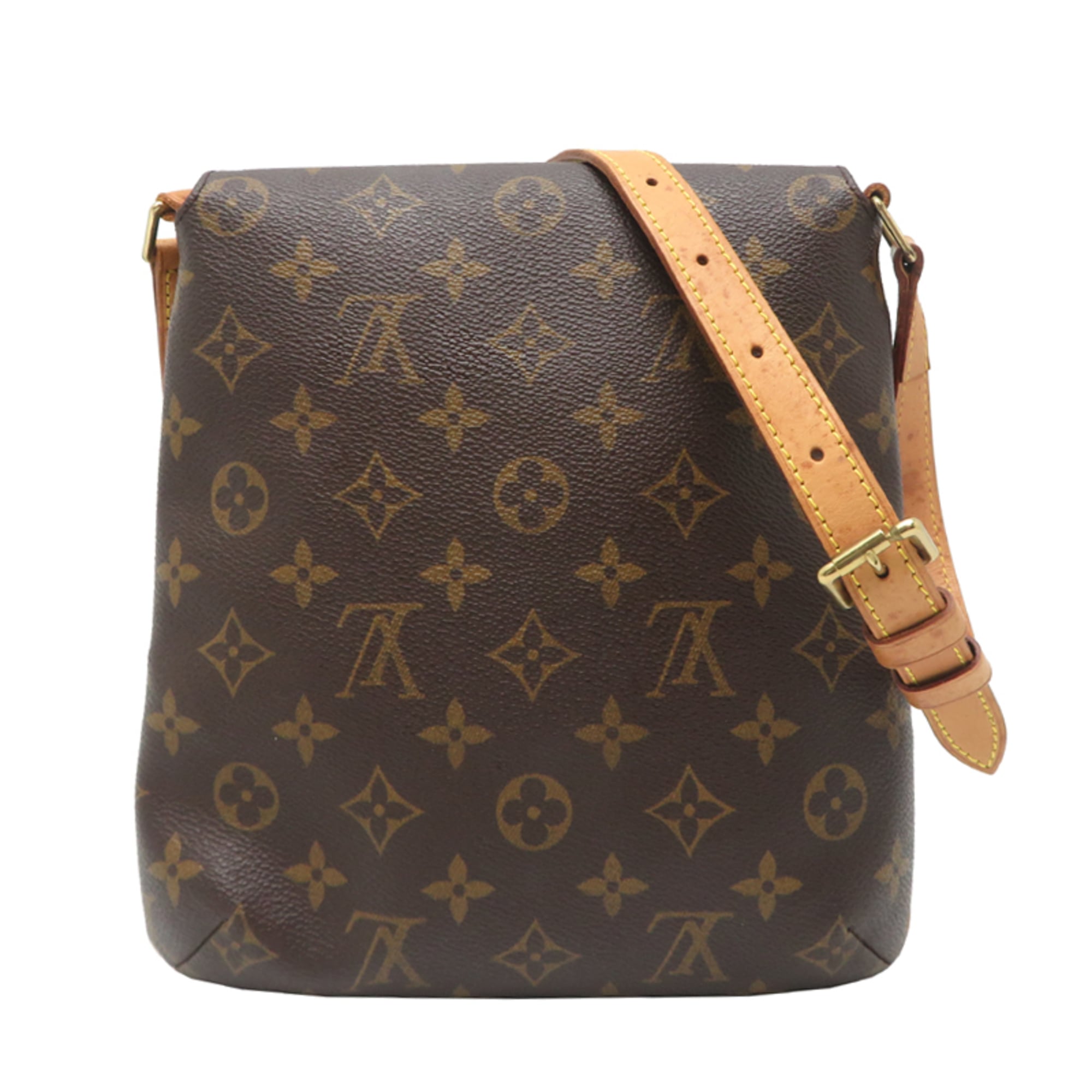 Louis Vuitton Brown Monogram Shoulder Bag (Pre-Owned)