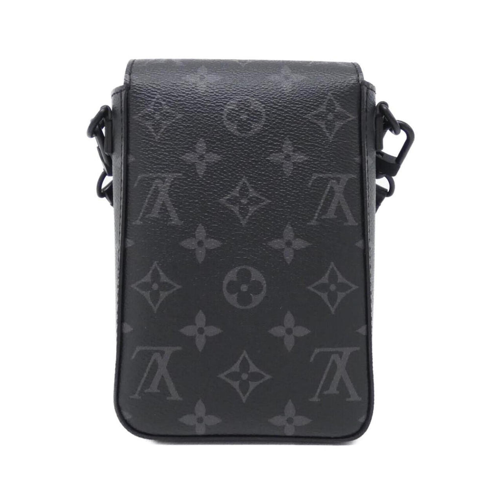 Louis Vuitton Monogram Eclipse Black Coated Canvas Shoulder Bag (Pre-Owned)