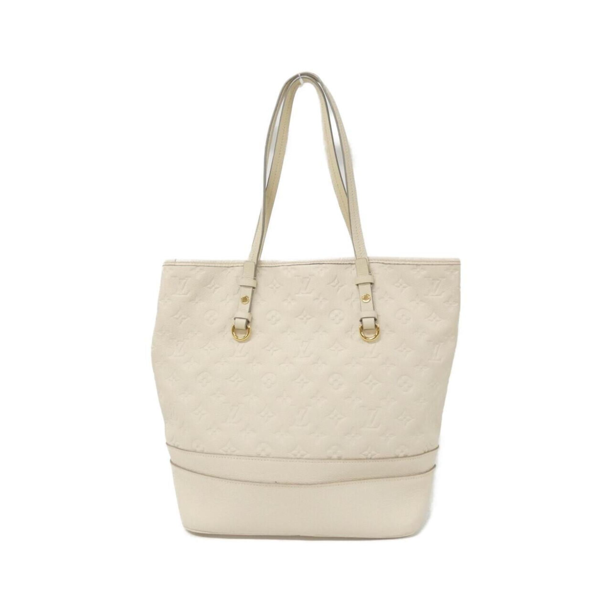 Louis Vuitton Beige Leather Handbag (Pre-Owned)