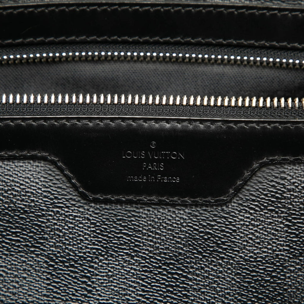 Louis Vuitton Black Pvc Leather Shoulder Bag (Pre-Owned)