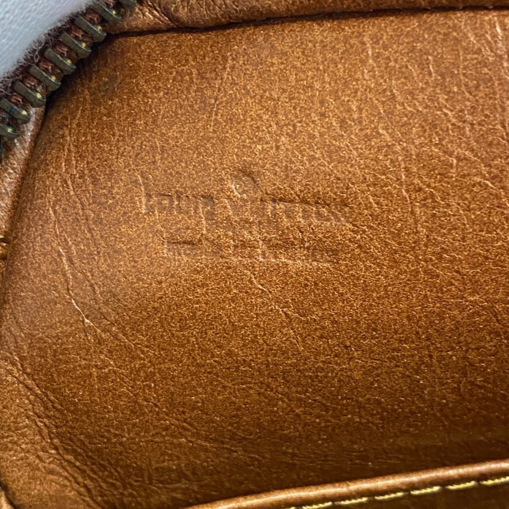 Louis Vuitton Brown Monogram Leather Clutch Bag (Pre-Owned)