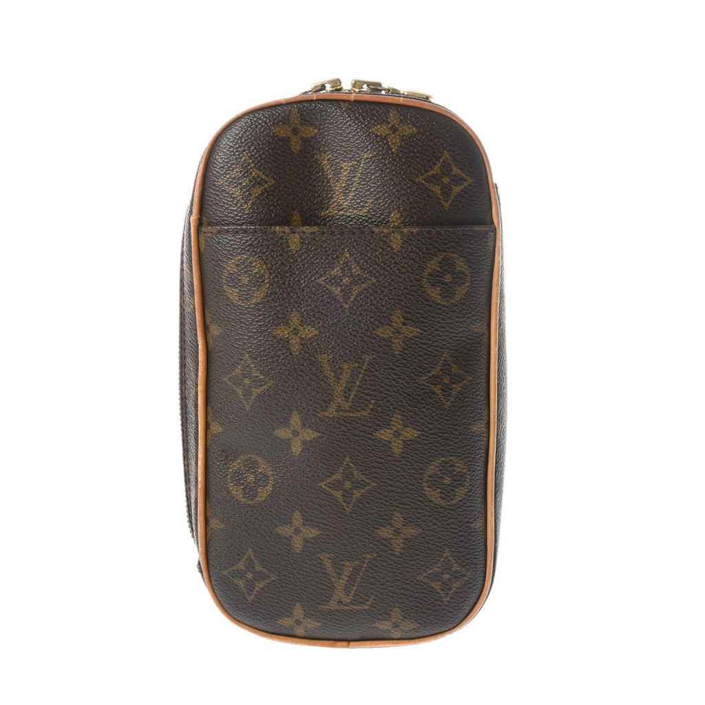 Louis Vuitton Brown Monogram Canvas Sling Bag (Pre-Owned)