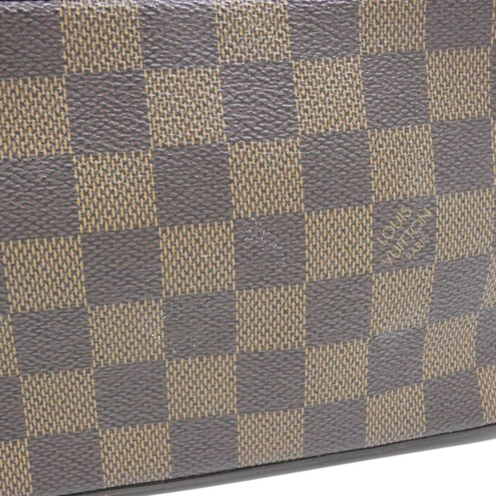 Louis Vuitton Ebene Coated Canvas Shoulder Bag (Pre-Owned)