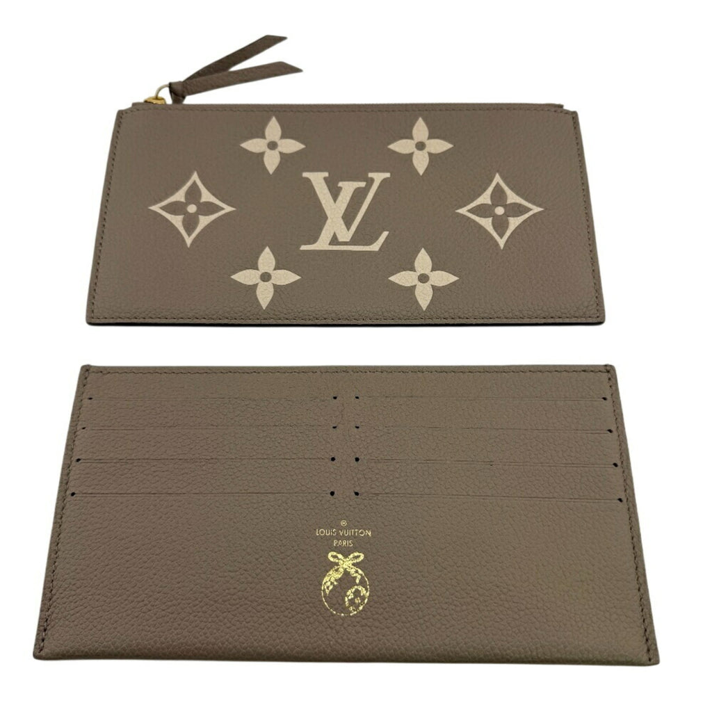 Louis Vuitton Gray Grayish Leather Pochette Shoulder Bag (Pre-Owned)