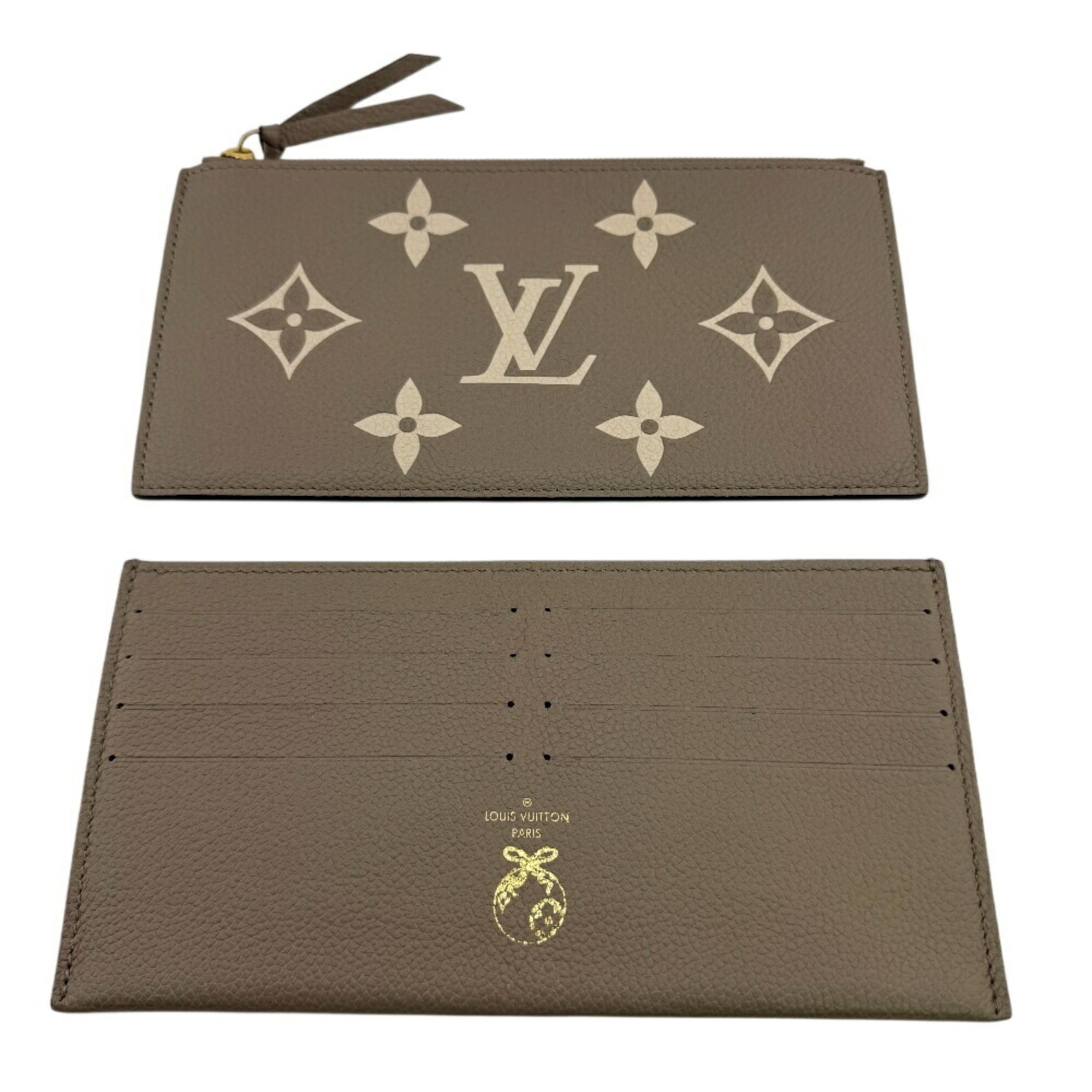 Louis Vuitton Gray Grayish Leather Pochette Shoulder Bag (Pre-Owned)