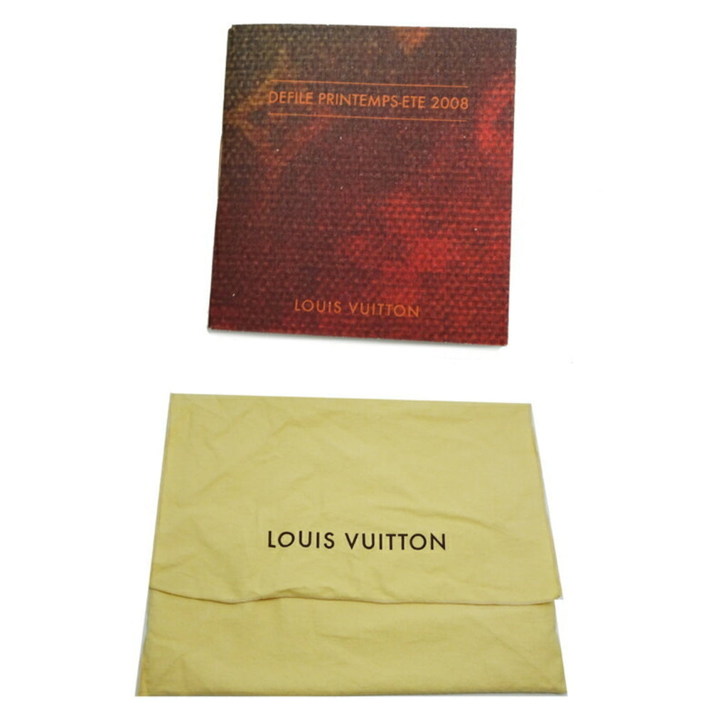 Louis Vuitton Monogram Watercolor Brown Marron Monogram Red Color Monogram Handbag (Pre-Owned)