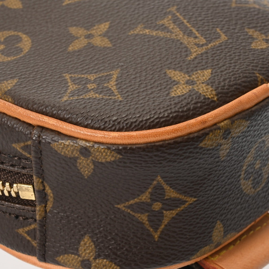 Louis Vuitton Brown Monogram Canvas Sling Bag (Pre-Owned)