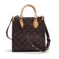 Louis Vuitton Brown Monogram Canvas Handbag Shoulder Bag (Pre-Owned)