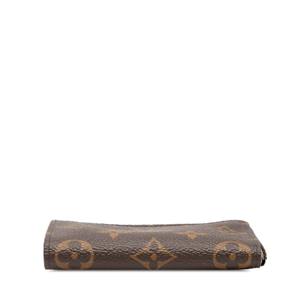 Louis Vuitton Brown Pvc Leather Coin Purse/Coin Case (Pre-Owned)