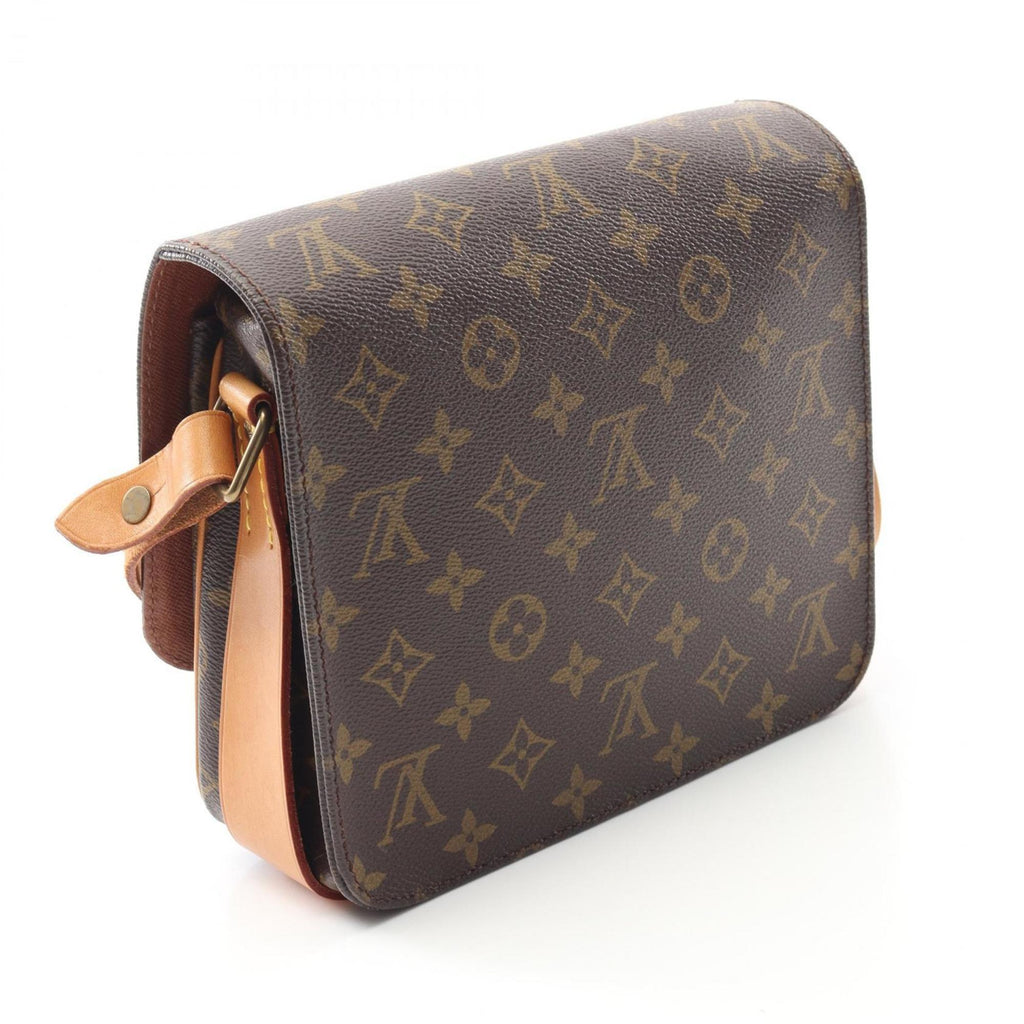 Louis Vuitton Brown Coated Canvas Pvc Leather Shoulder Bag (Pre-Owned)