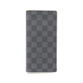 Louis Vuitton Damier Graphite Damier Graphite Gray Taupe Damier Graphite Long Wallet (Bi-Fold) (Pre-Owned)