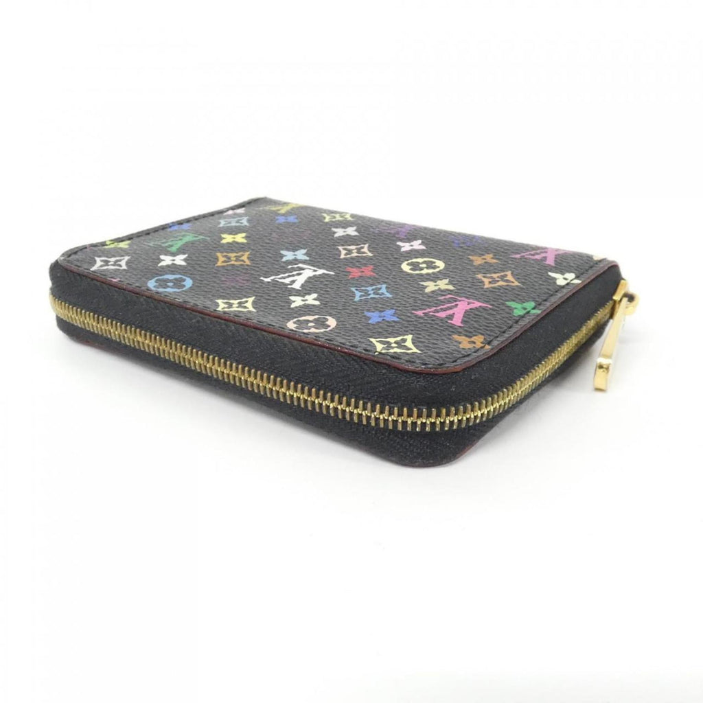 Louis Vuitton Black Grenade Coated Canvas Coin Purse/Coin Case (Pre-Owned)