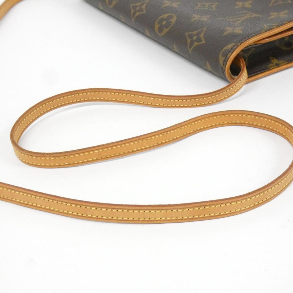 Louis Vuitton Monogram Brown Monogram Monogram Pochette Shoulder Bag (Pre-Owned)