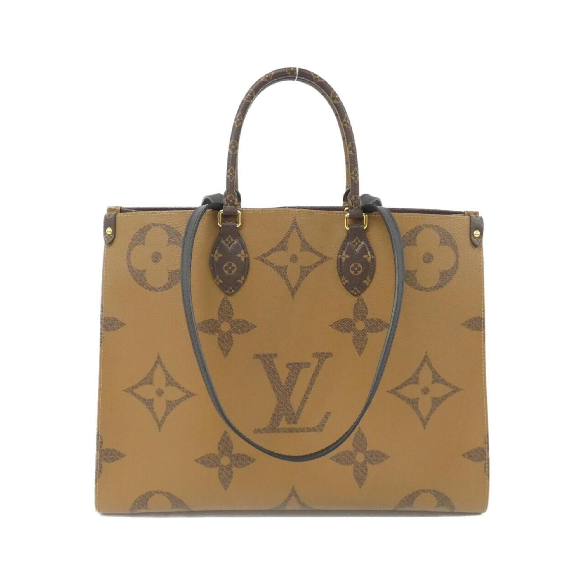 Louis Vuitton Marron Coated Canvas Handbag (Pre-Owned)