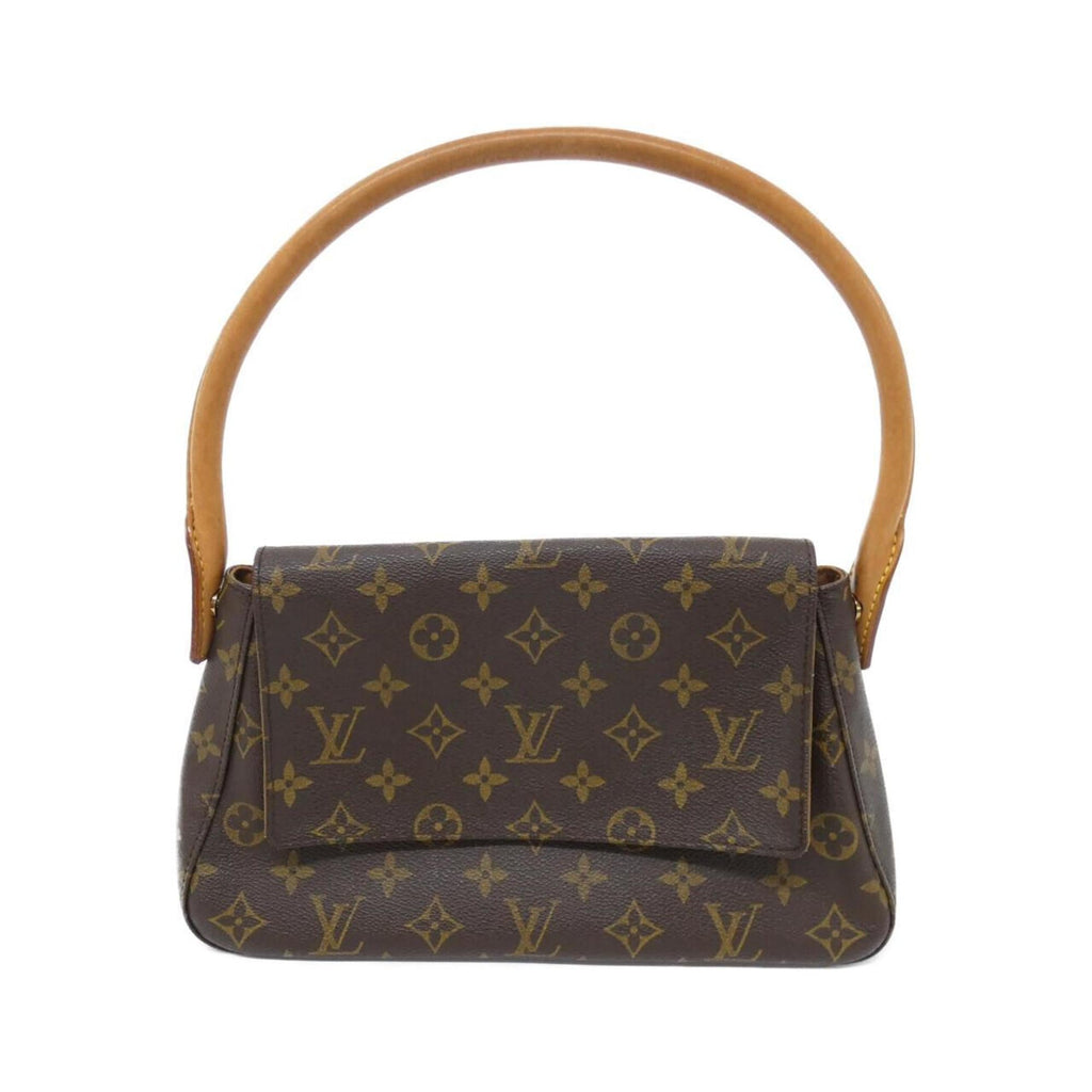 Louis Vuitton Marron Coated Canvas Shoulder Bag (Pre-Owned)