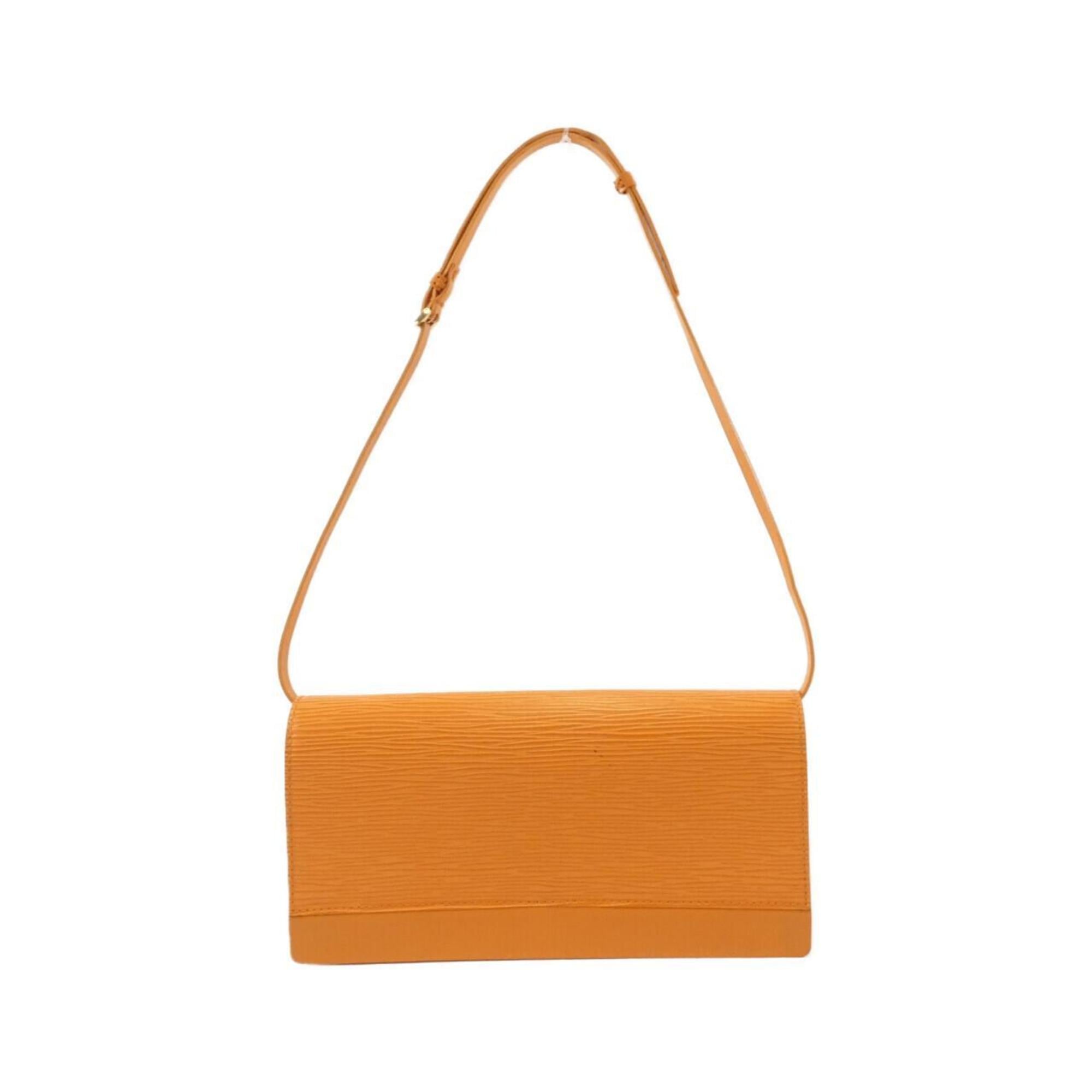 Louis Vuitton Mandarin Leather Pouch (Pre-Owned)