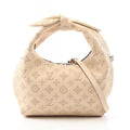 Louis Vuitton Beige Cream Mahina Leather Handbag (Pre-Owned)