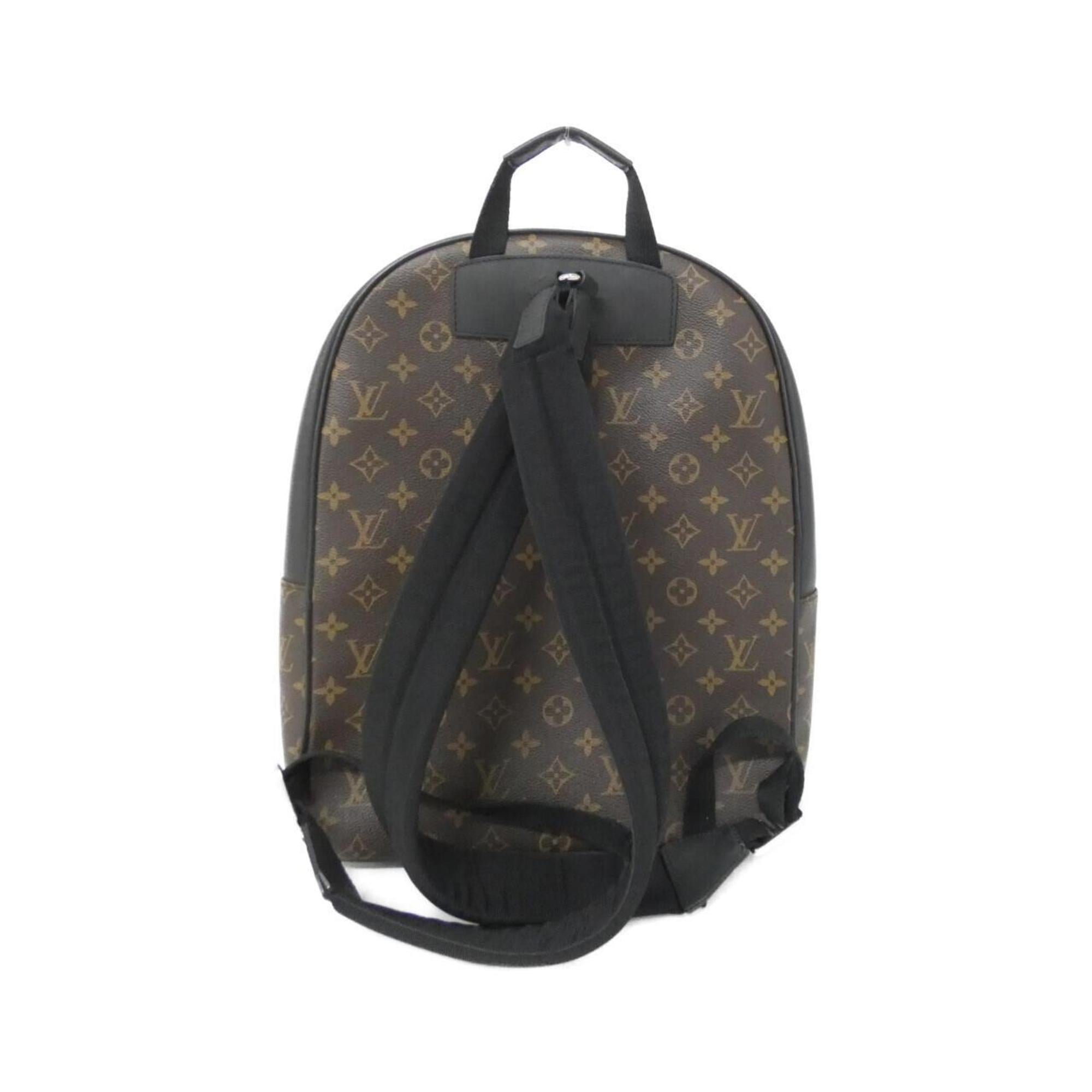 Louis Vuitton Marron Coated Canvas Backpack (Pre-Owned)