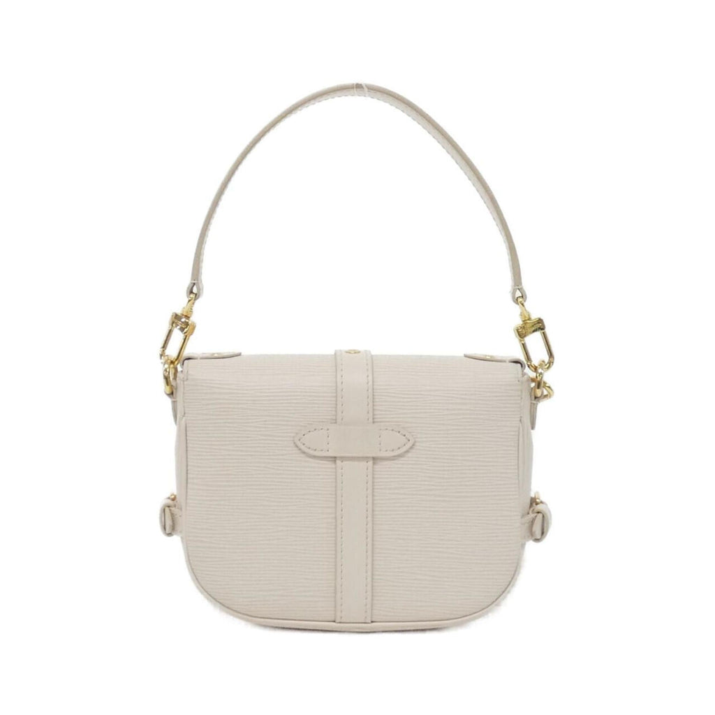 Louis Vuitton Beige Leather Shoulder Bag (Pre-Owned)