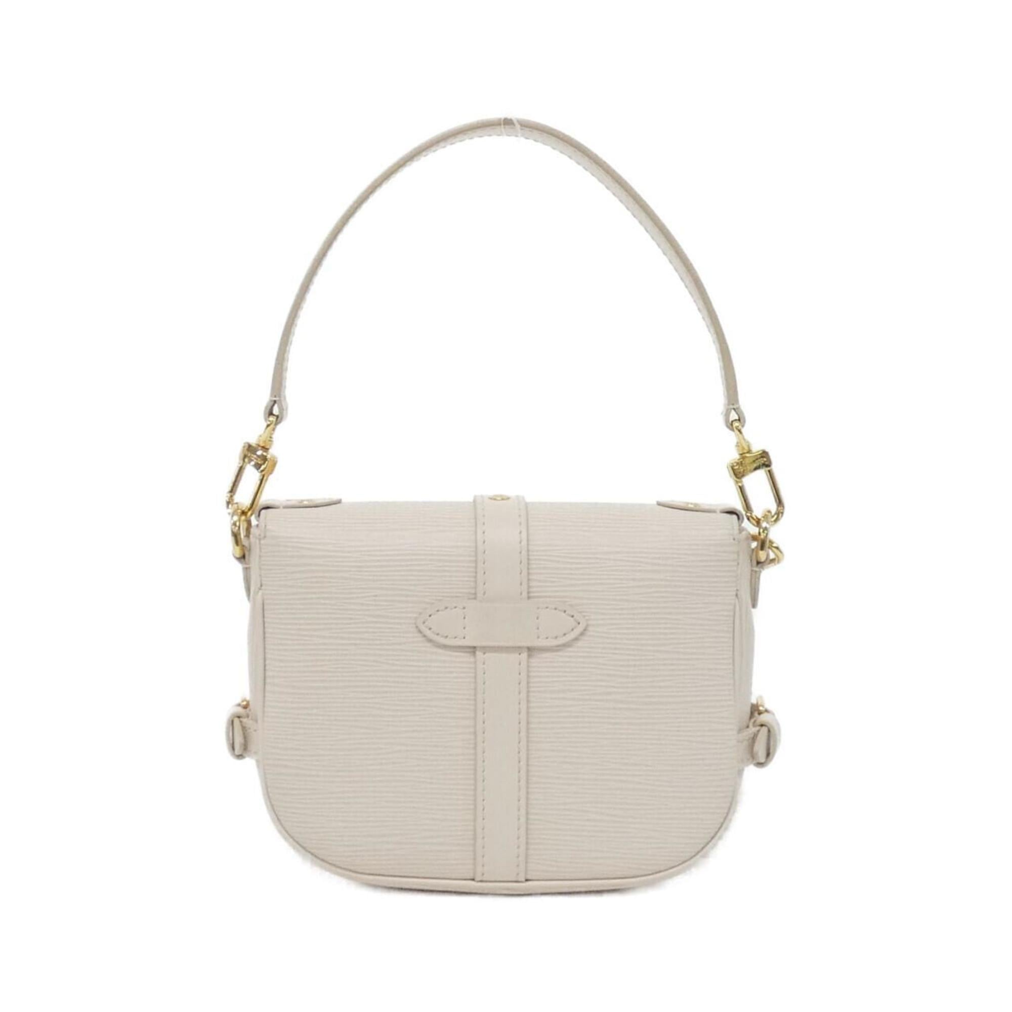 Louis Vuitton Beige Leather Shoulder Bag (Pre-Owned)