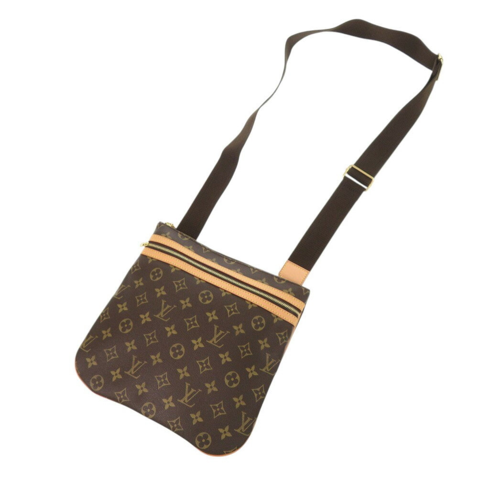 Louis Vuitton Brown Monogram Monogram Pochette Shoulder Bag (Pre-Owned)