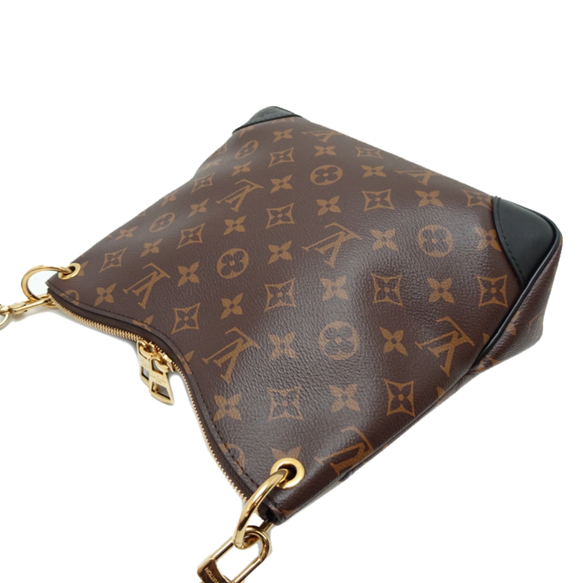 Louis Vuitton Black Brown Monogram Noir Monogram Shoulder Bag (Pre-Owned)