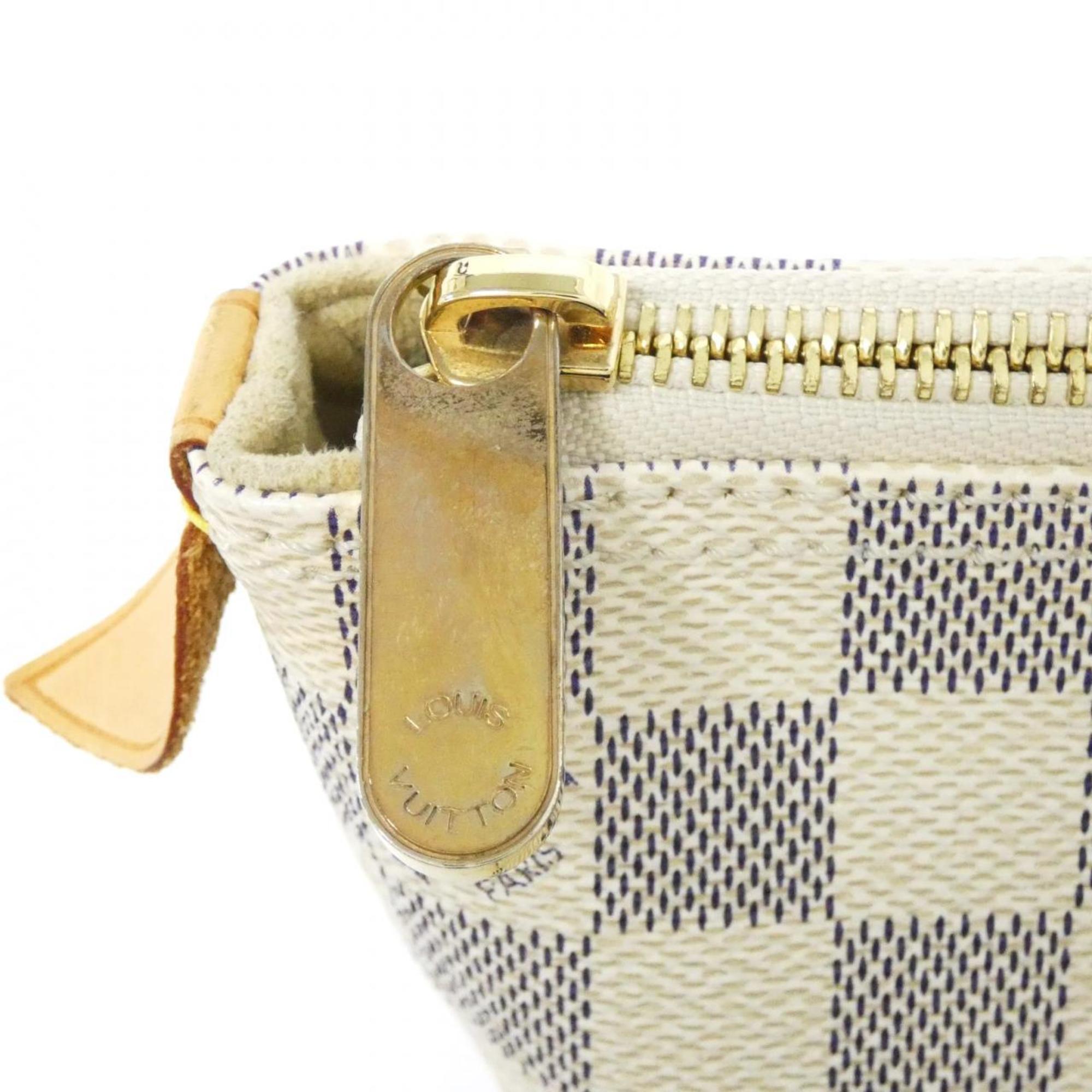 Louis Vuitton Azur Damier Azur Damier Azur Coated Canvas Handbag (Pre-Owned)