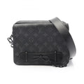 Louis Vuitton Gray Coated Canvas Monogram Eclipse Pvc Leather Shoulder Bag (Pre-Owned)