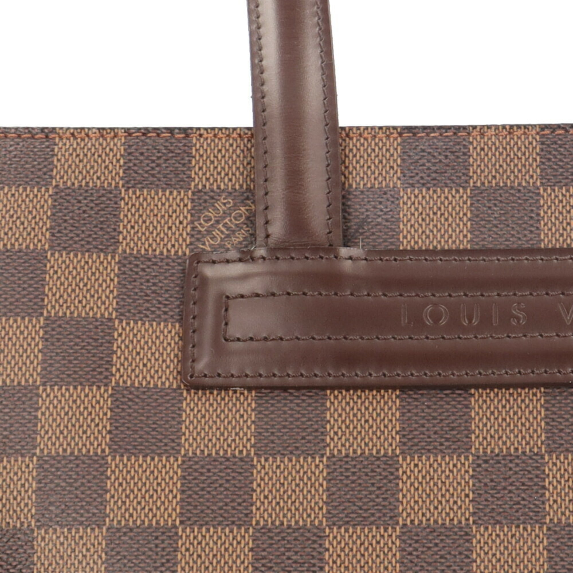 Louis Vuitton Damier Brown Damier Canvas Damier Canvas Tote Bag (Pre-Owned)