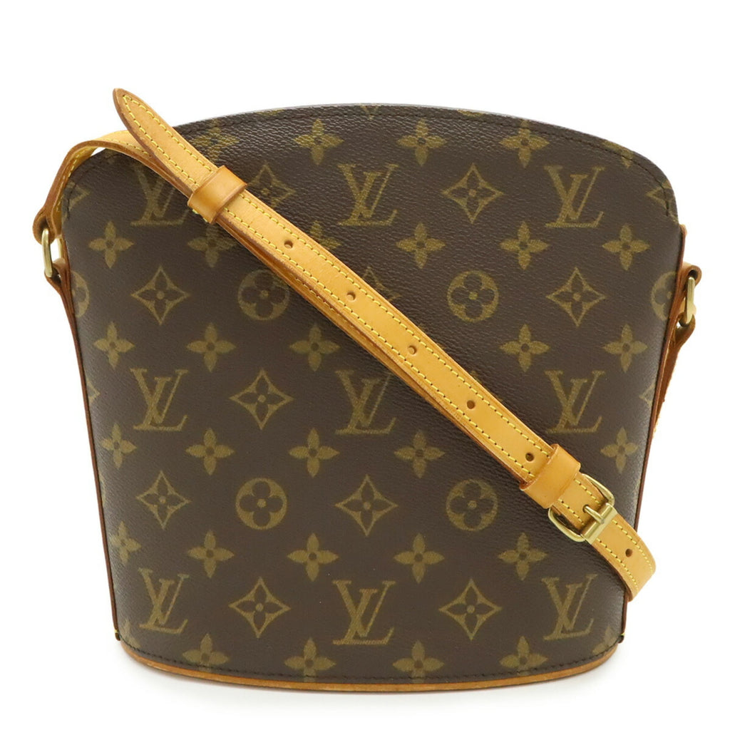 Louis Vuitton Brown Monogram Canvas Shoulder Bag (Pre-Owned)