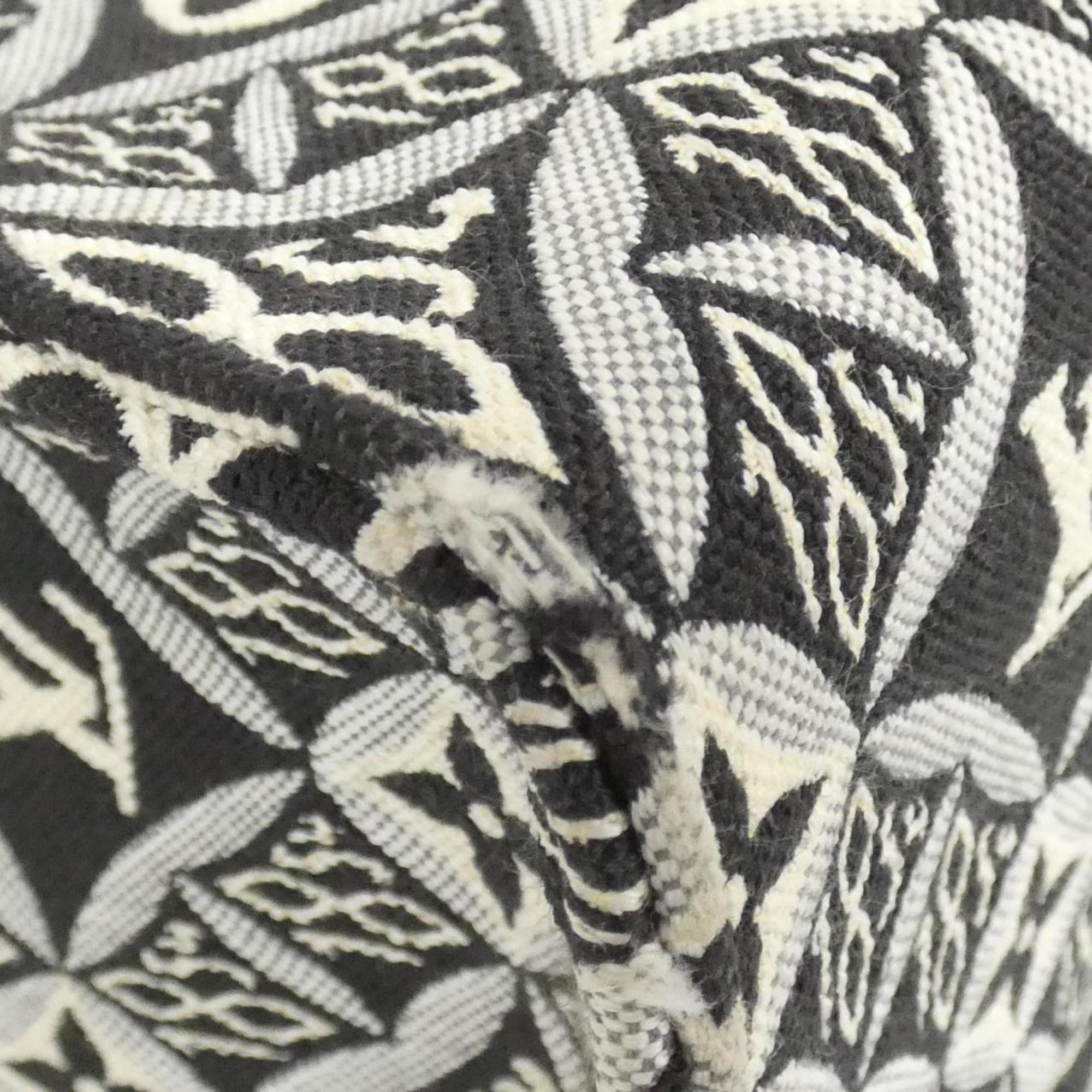 Louis Vuitton Gris Jacquard Handbag (Pre-Owned)