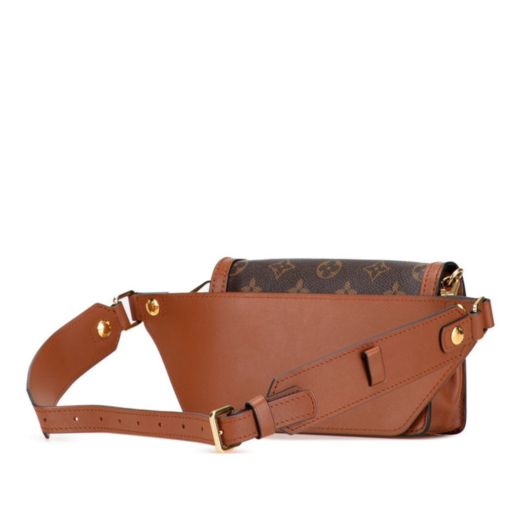 Louis Vuitton Monogram Reverse Brown Pvc Leather Sling Bag (Pre-Owned)