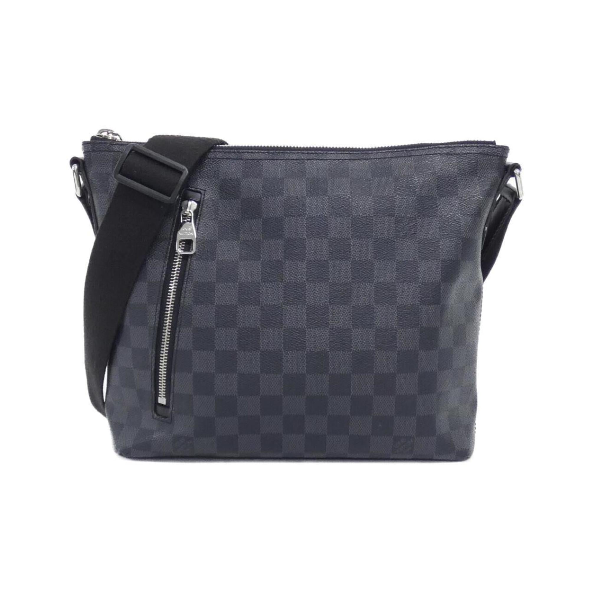 Louis Vuitton Graphite Coated Canvas Shoulder Bag (Pre-Owned)