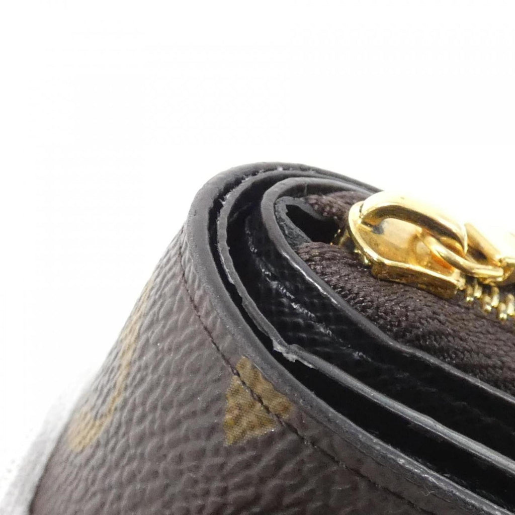 Louis Vuitton Marron Coated Canvas Wallet (Bi-Fold) (Pre-Owned)